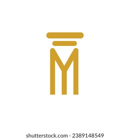 Column Logo Template vector symbol