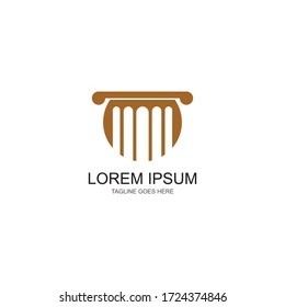 
column Logo vector illustration Template