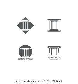 
column Logo vector illustration Template