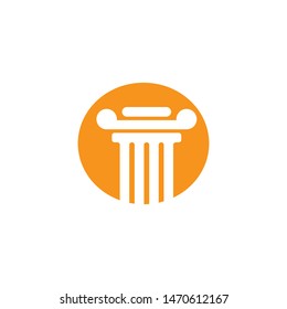column Logo vector ilustration Template