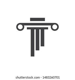 column Logo vector  ilustration Template
