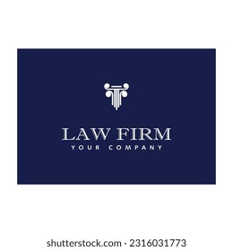 Column Logo vector symbol Template