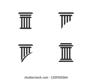 column Logo vector Template