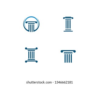 column Logo vector Template
