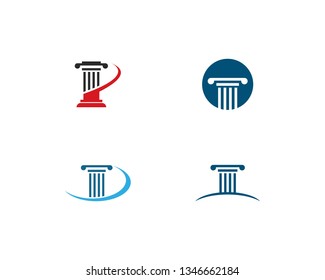 column Logo vector Template
