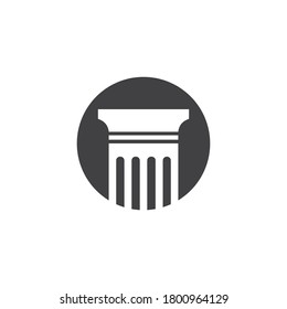column Logo vector Template design illustration