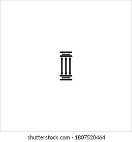 column Logo vector Template design illustration icon
