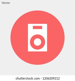 column music vector icon eps 10