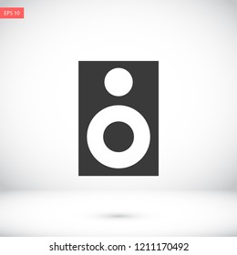 column music vector icon eps 10