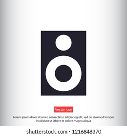 column music vector icon eps 10