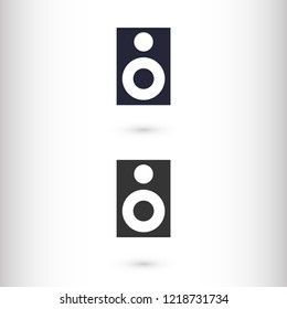 column music vector icon eps 10
