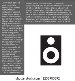 column music vector icon eps 10