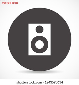 column music vector icon eps 10
