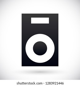 column music vector icon eps 10