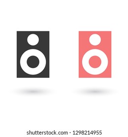 column music vector icon eps 10