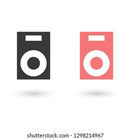 column music vector icon eps 10