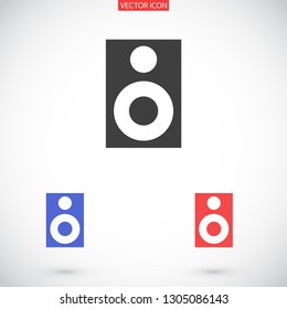 column music vector icon eps 10