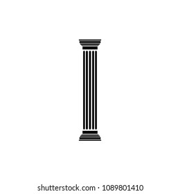 Column pillar vector icon