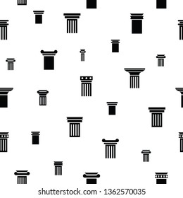 column seamless pattern background icon.