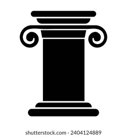 para un icono de estatua. icono de diseño gráfico. Señales y símbolos Ilustración plana sobre fondo blanco..eps
