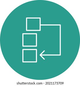 Column Swap icon vector image. Can also be used for web apps, mobile apps and print media.