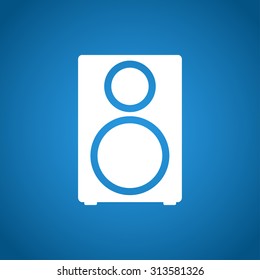 column - vector icon Flat design style eps 10
