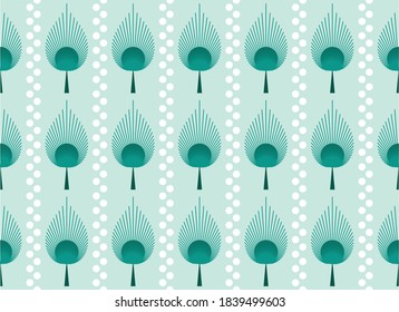 Colurful abstract tropical leaves pattern.Vector design for fashion prints and backgrounds.