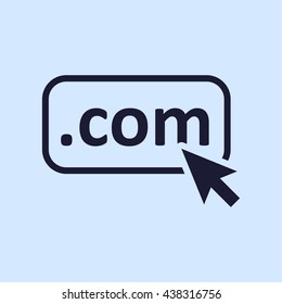 Com Domain  Icon