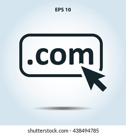 com domain  icon