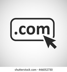 com domain  icon