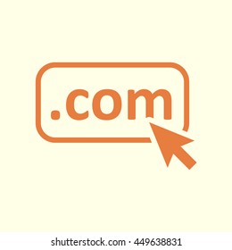 com domain  icon