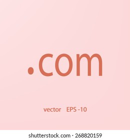 .com icon. Internet