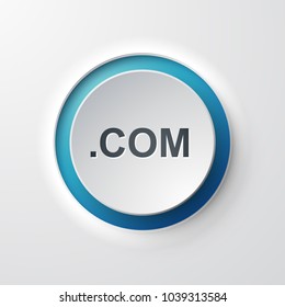 .com web icon push button