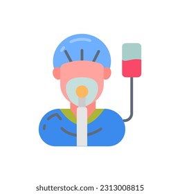 Coma icon in vector. Illustration