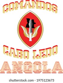 comandos caboledo angola t shirt design