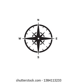 Comapass icon Template vector icon illustration design