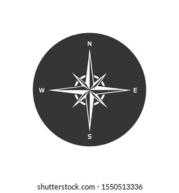 Comapass icon Template vector icon illustration design