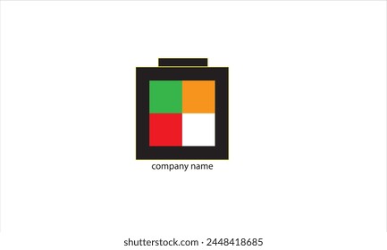 comapny logo vector with multi colour