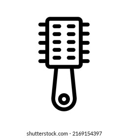 gráfico vectorial de icono de belleza comb