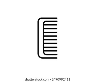 comb Beauty Icon Vector Design