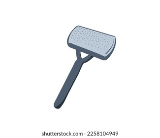 Comb for cats and dogs. Flat vector illustration