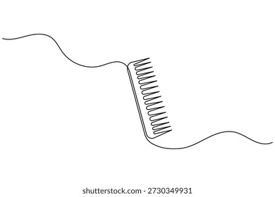 Pente contínuo desenho de arte de uma linha em um estilo de vetor de contorno minimalista limpo