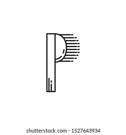 comb cosmetic accessory flat style icon vector illustration design