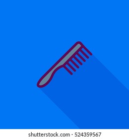 comb flat icon illustration isolated vector sign symbol 