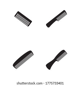 Comb hair Vector icon illustration design template