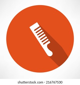 Comb icon.