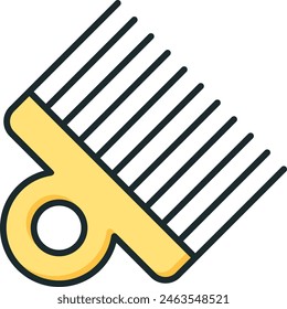 Comb icon. Icon about barbershop