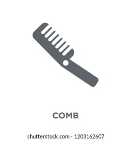 Comb icon. Comb design concept from  collection. Simple element vector illustration on white background.