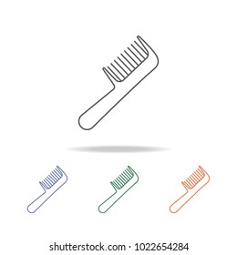 Comb icon. Element of bathroom tools multi colored icon for mobile concept and web apps. Icon for website design and development, app development. Premium icon on white background
