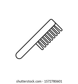 Comb icon. Everyday flat comb icon. Beauty Salon & Barber illustration for perfect mobile and web concept.